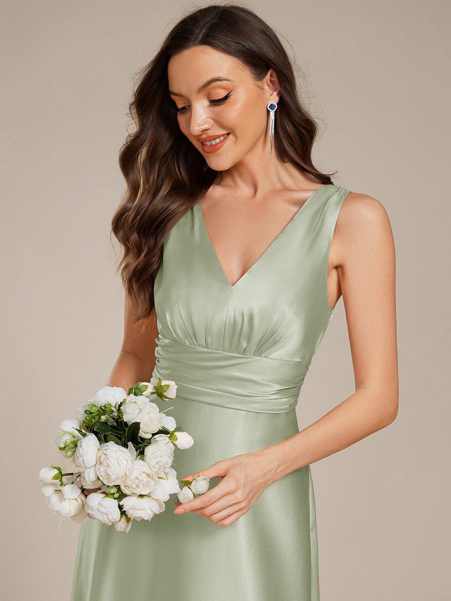 Sage Green Bridesmaid Dresses #style_ES02326MG